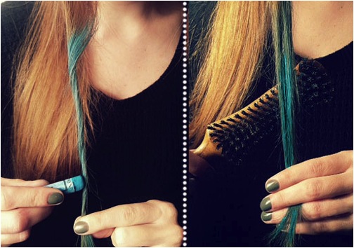 Hair Chalking