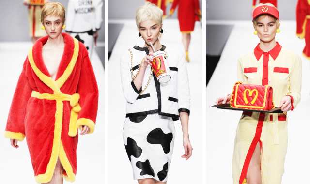 Moschino Fast Food Fashion