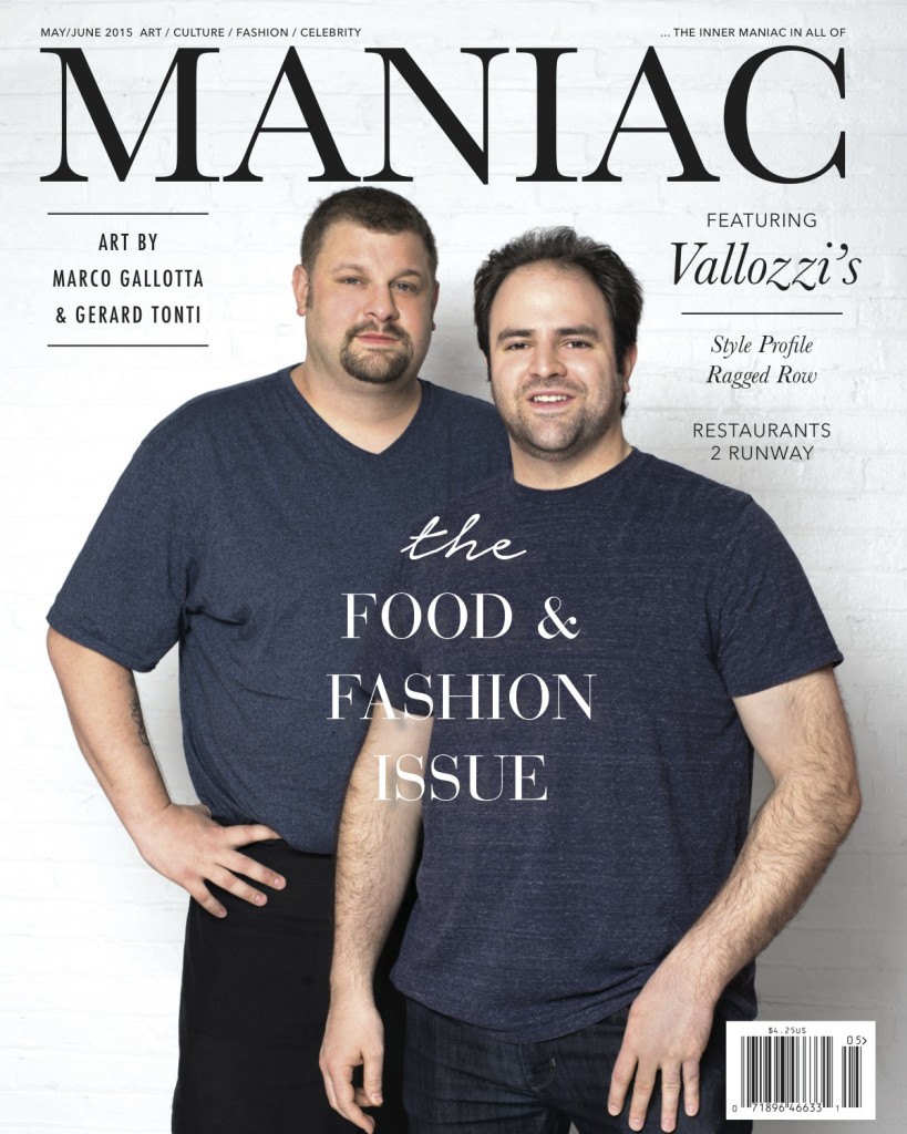 Vallozzi's Pittsburgh restaurant, Maniac Magazine
