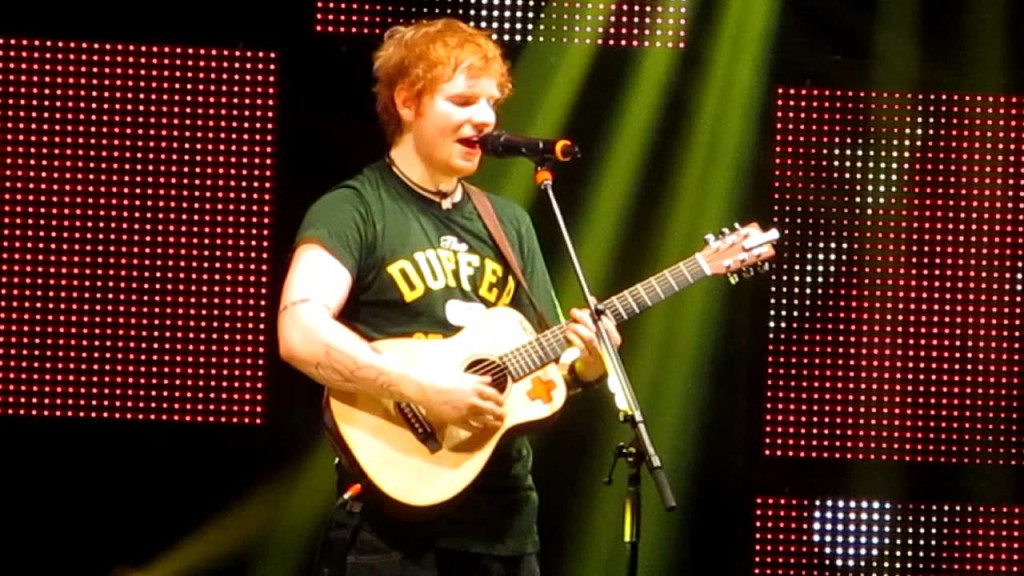 Ed Sheeran Stage AE 2013