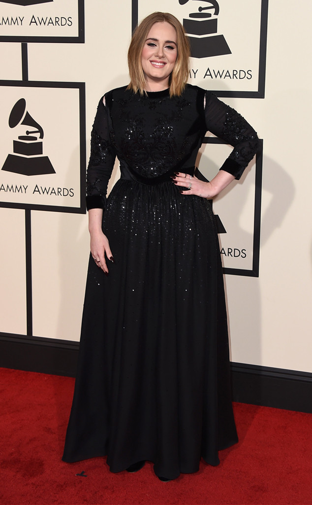 Adele in Givency best dressed 2016 grammys