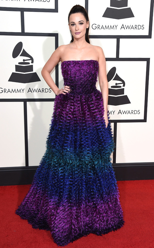 best dressed 2016 grammys Kacey Mussgraves in Armani Privé