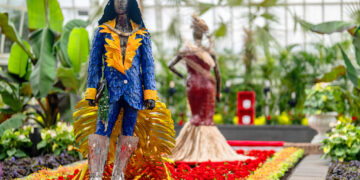 Flowers Meet Fashion: Billy Porter Blooms in Phipps Spectacular Show